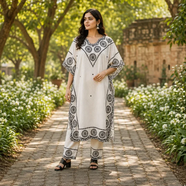 Ziva Cotton Kaftan
